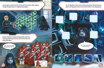 LEGO (R) Star Wars (TM): Return of the Jedi: Official Annual 2024 (with Luke Skywalker minifigure and lightsaber)