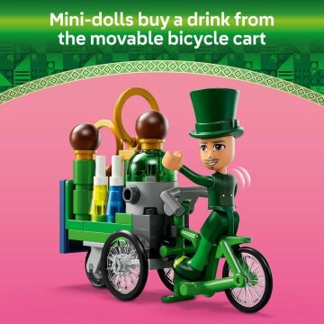 LEGO Wicked Emerald City’ye Hoş Geldiniz 75684-9 Yaş ve Üzeri Çocuklar için Kule Modeli, Glinda ve Elphaba Mini Bebekleri İçeren Yaratıcı Oyuncak Yapım Seti (945 Parça)
