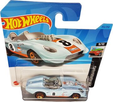 Hot Wheels - Glory Chaser - HW Roadsters 9/10 - HKH42 - Short Card - Gulf - Firestone - Mattel 2023
