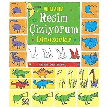 Adım Adım Resim Çiziyorum - Dinozorlar