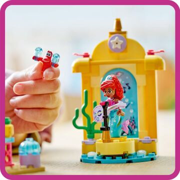 LEGO Disney Princess Ariel’in Müzik Sahnesi 43235 – 4 Yaş ve Üzeri Prenses Seven Çocuklar için Yaratıcı Oyuncak Yapım Seti (60 Parça)