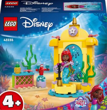 LEGO Disney Princess Ariel’in Müzik Sahnesi 43235 – 4 Yaş ve Üzeri Prenses Seven Çocuklar için Yaratıcı Oyuncak Yapım Seti (60 Parça)