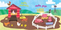 Indestructibles: Hello, Farm!: Chew Proof * Rip Proof * Nontoxic * 100% Washable (Book for Babies, Newborn Books, Safe to Chew)