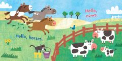 Indestructibles: Hello, Farm!: Chew Proof * Rip Proof * Nontoxic * 100% Washable (Book for Babies, Newborn Books, Safe to Chew)