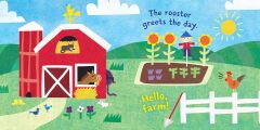 Indestructibles: Hello, Farm!: Chew Proof * Rip Proof * Nontoxic * 100% Washable (Book for Babies, Newborn Books, Safe to Chew)