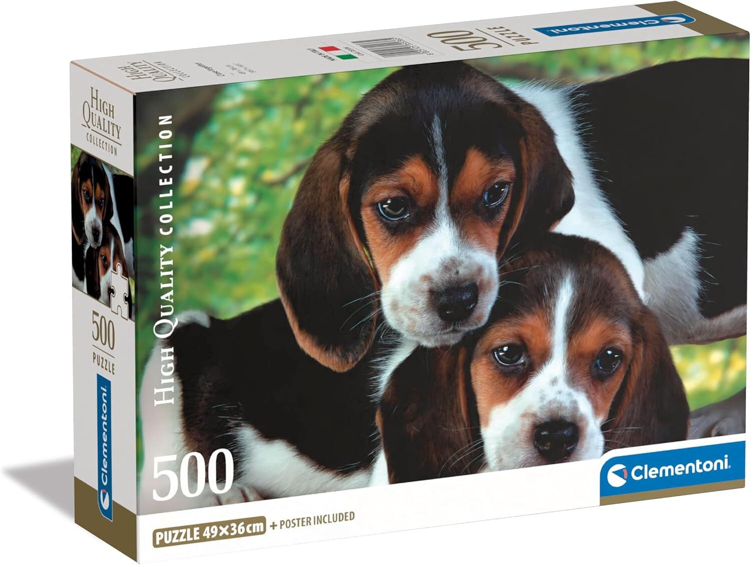 Clementoni 500 Parça Yüksek Kaliteli Koleksiyon Puzzle Close Together (Compact Box)