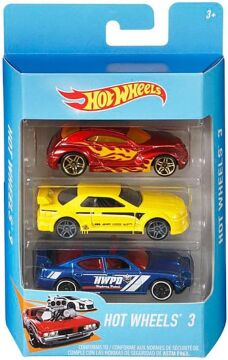 Hot Wheels-Hot Wheels Üçlü Araba Seti K5904
