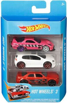 Hot Wheels-Hot Wheels Üçlü Araba Seti K5904