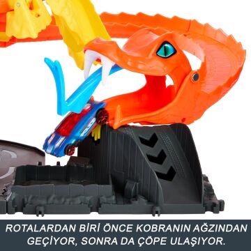 Hot Wheels Pizza Dükkanında Kobra Macerası Oyun Seti