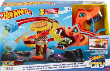 Hot Wheels Pizza Dükkanında Kobra Macerası Oyun Seti