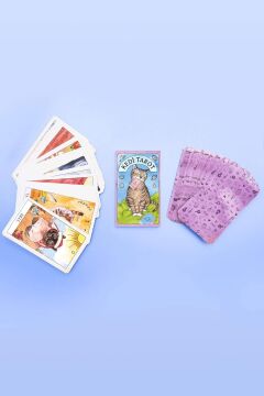 Kedi Tarot: 78 Kart ve Rehber Kitap - Özel Kutulu Set