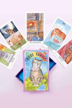 Kedi Tarot: 78 Kart ve Rehber Kitap - Özel Kutulu Set
