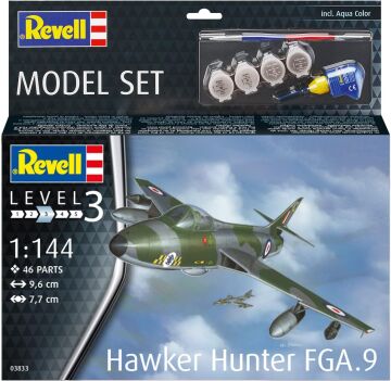 Revell 1:444 Hawker Hunter FGA9 Uçak VBU63833