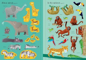 Little First Stickers Animals
