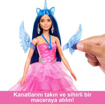 Barbie Mavi Saçlı Prenses Bebek, Oyuncak