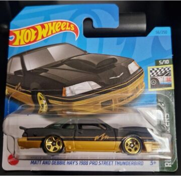 HOT WHEELS-Matt And Debbie Hay's 1988 Pro Street Thunderbird (2023 - HKJ80)