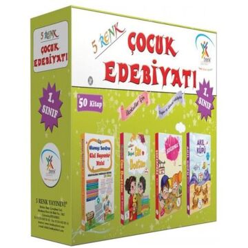 1. Sınıf Çocuk Edebiyatı (50 Kitap) (Kapak Resmi değişebilir)