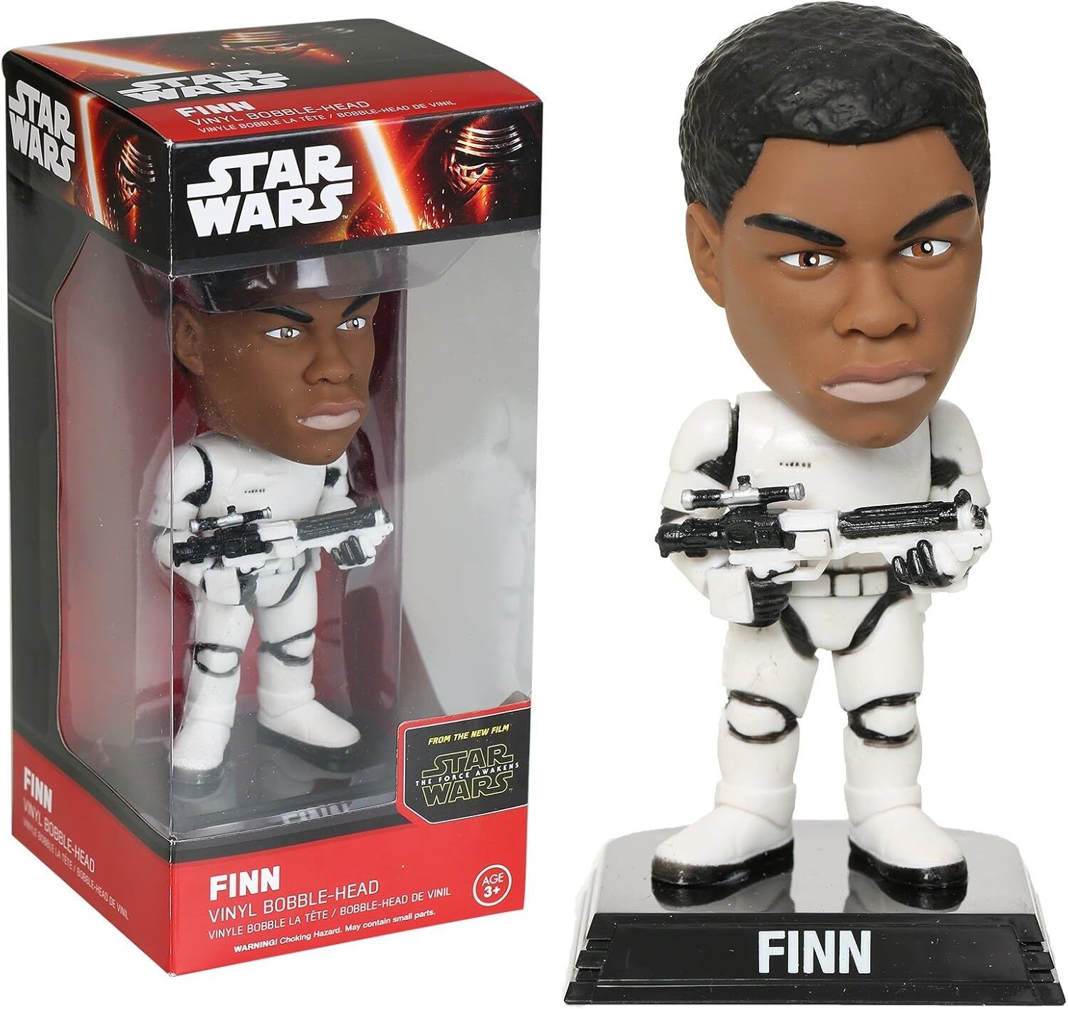 Funko Wacky Wobbler Star Wars EP7 Finn (Stormtrooper Gear)