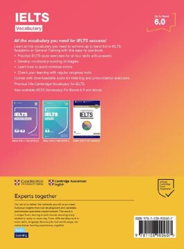 Ielts Vocabulary Up to Band 6.0 with Downloadable Audio