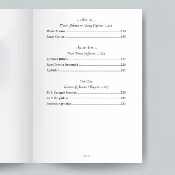 Ekorp Kitap Rumi Tarot, Nigel Jackson, 78 Kartlık Deste ve 240 Sayfa Rehber Kitap