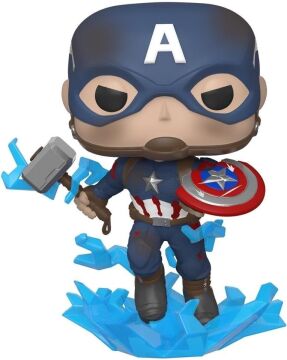 Funko Fgr-POP Marvel Endgame Captain America w. BrokenShield