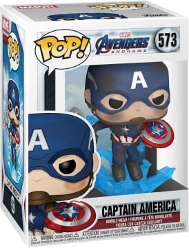 Funko Fgr-POP Marvel Endgame Captain America w. BrokenShield