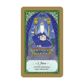 Ekorp Kitap Rumi Tarot, Nigel Jackson, 78 Kartlık Deste ve 240 Sayfa Rehber Kitap