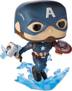 Funko Fgr-POP Marvel Endgame Captain America w. BrokenShield