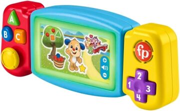 FISHER PRICE-Fisher-Price Köpekçik ve Arkadaşları Oyun Konsolu