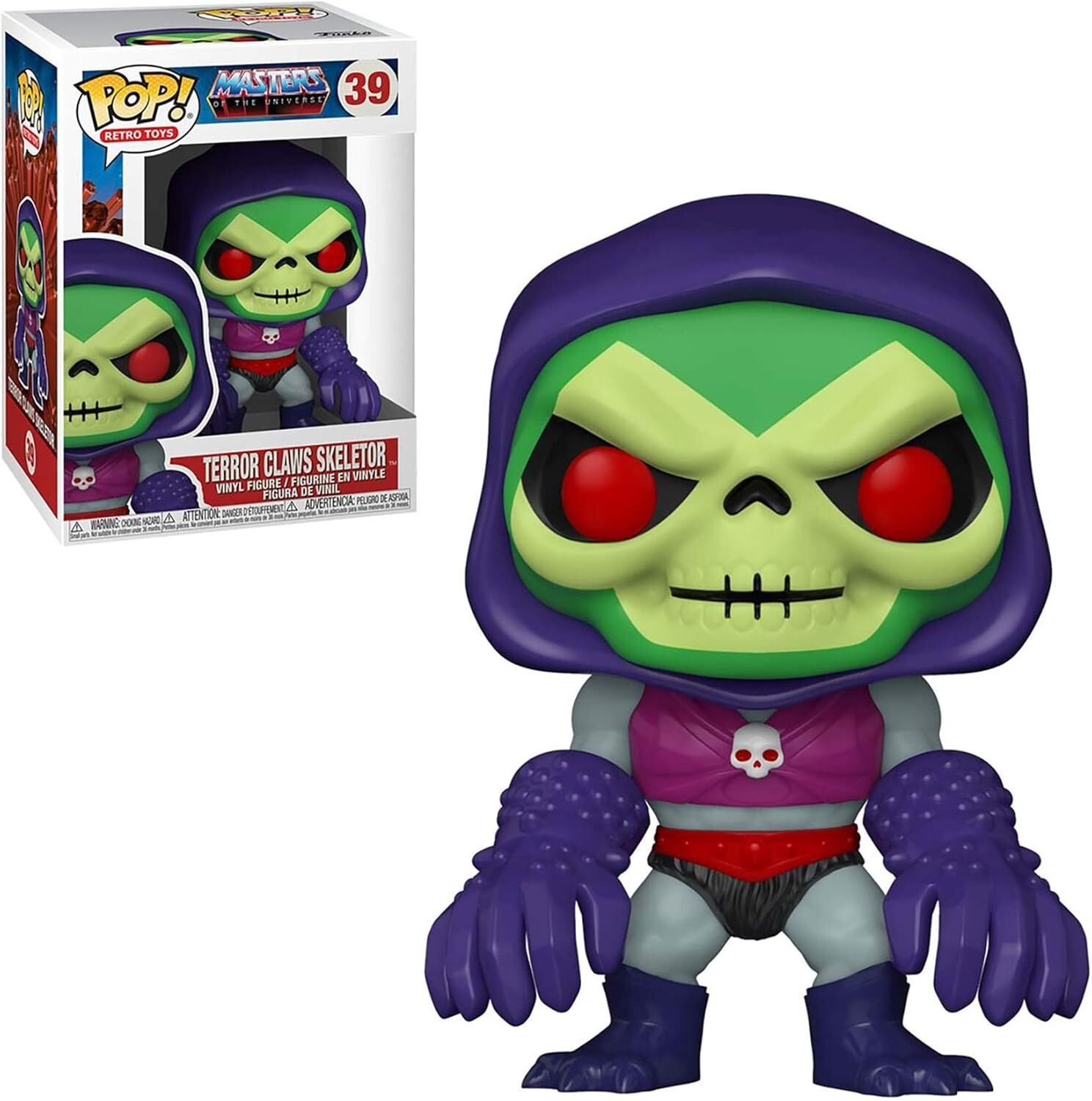 Funko Pop Figür Vinyl: Master Of The Universe - Skeletor With Terror Claws