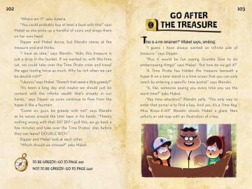 Gravity Falls:: Dipper and Mabel and the Curse of the Time Pirates' Treasure!: A Select Your Own Choose-Venture!