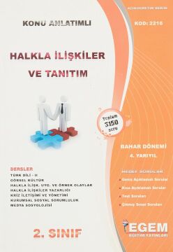 2. Sınıf Halkla İlişkiler Konu Anlatımlı Soru Bankası