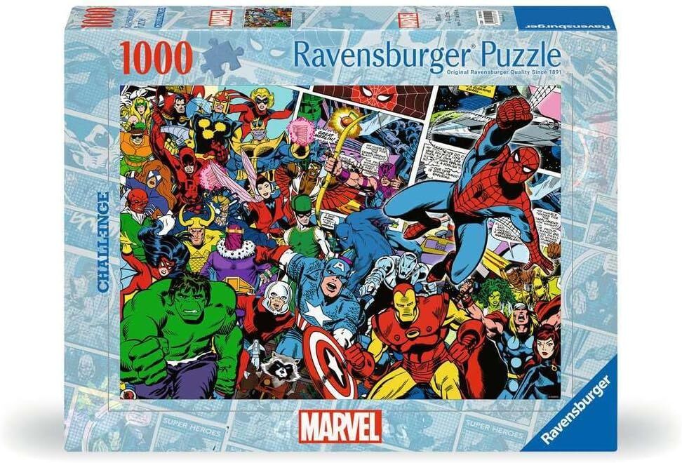 Ravensburger 1000 Parçalı Puzzle Marvel, Yapboz