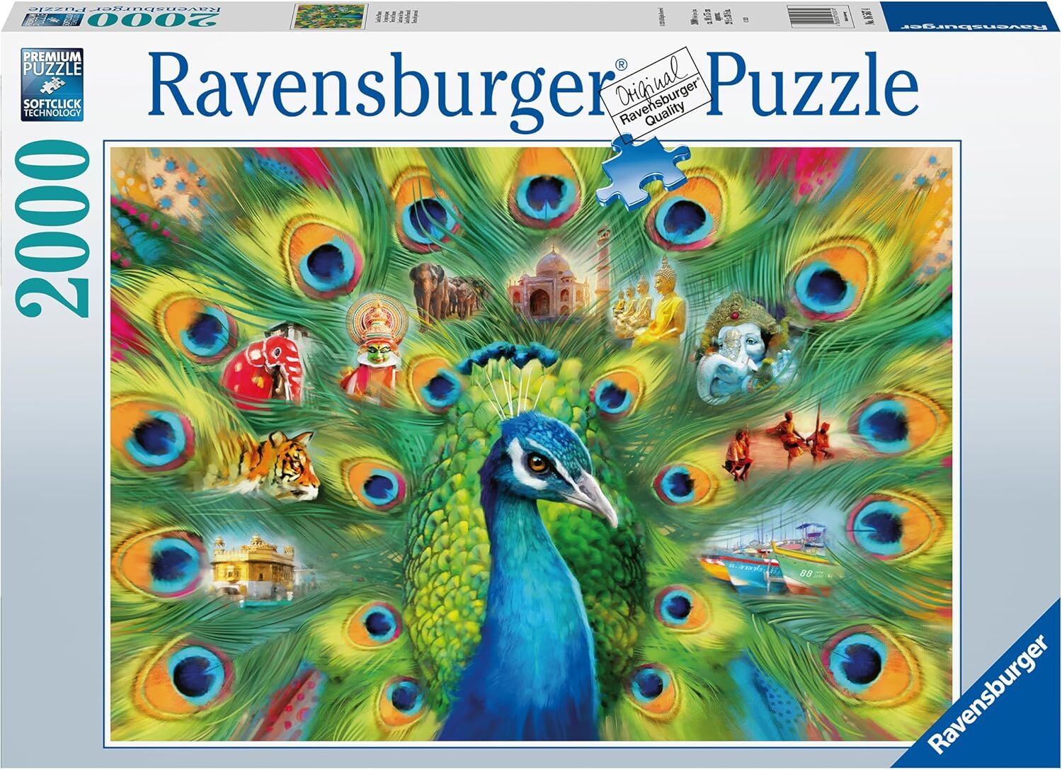 Ravensburger 2000p Puz Tavuskuşu Yapboz