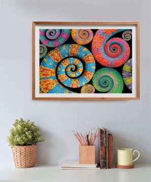 CLEMENTONI 500 el. Compact colorboom Curly Tails 35529 [PUZZLE]