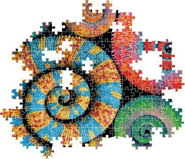 CLEMENTONI 500 el. Compact colorboom Curly Tails 35529 [PUZZLE]