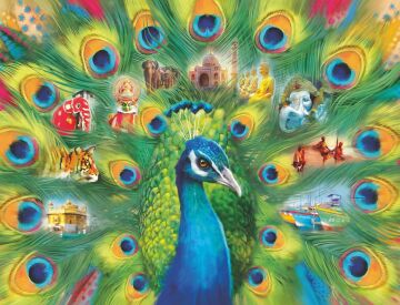 Ravensburger 2000p Puz Tavuskuşu Yapboz