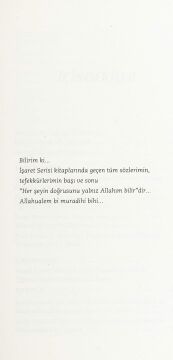 Misafir-Sin I (İşaret V): Bu öyle muazzam bir yol ki, O’nu ararken kendine, kendini ararken de O’na çıkar.