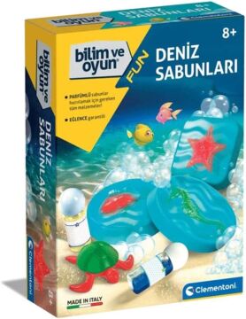 Clementoni Bilim ve Oyun Deniz Sabunları Renkli 3+