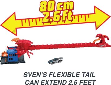 Hot Wheels Düşman Yaratıklar Oyun Seti Haraketli Akrep Saldırısı