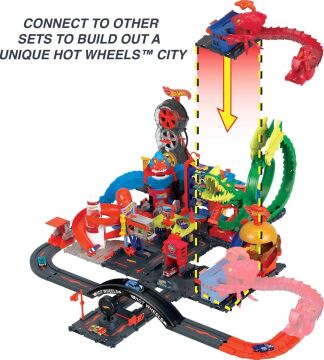 Hot Wheels Düşman Yaratıklar Oyun Seti Haraketli Akrep Saldırısı