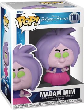 POP Disney: Taştaki Kılıç - Madam Mim Funko Vinil Figür (Uyumlu Kutu Koruyucu Kılıf ile Paketlenmiştir), Çok Renkli, 9,5 cm