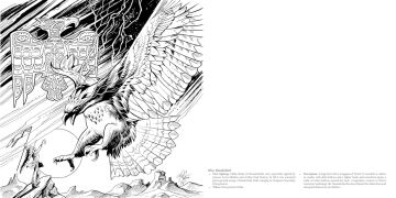 The Cryptid Creatures Coloring Book: From Bigfoot and Mothman to the Chupacabra, Color the World's Most Mysterious Monsters