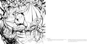 The Cryptid Creatures Coloring Book: From Bigfoot and Mothman to the Chupacabra, Color the World's Most Mysterious Monsters