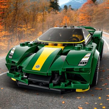 LEGO® Speed Champions Lotus Evija 76907-8 Yaş ve Üzeri Çocuklar ve Araba Meraklıları için Harika bir Oyuncak Yapım Seti (247 Parça)