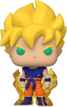 Funko 48600 POP animasyon: Dragon Ball Z S8-Super Saiyan Goku (First Appearance) Dragonball SS koleksiyon yapabilen oyuncak, çok renkli