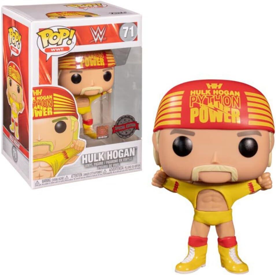 Funko WWE Hulk Hogan Wrestlemania 3''