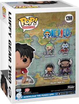 Funko Pop Animasyon: One Piece - Luffy Gear Two Special Edition Çok Renkli Chase Özel Vinil Figür #1269