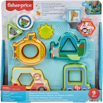 Fisher-Price Şekiller Ve Sesler Puzzle, Oyuncak