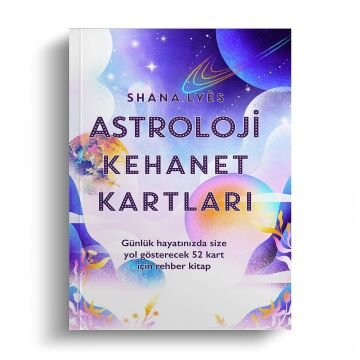 Ekorp Kitap Astroloji İyileştirici Kehanet Kartları, Shana Lyès, 52 Kartlık Deste ve 128 Sayfa Rehber Kitap